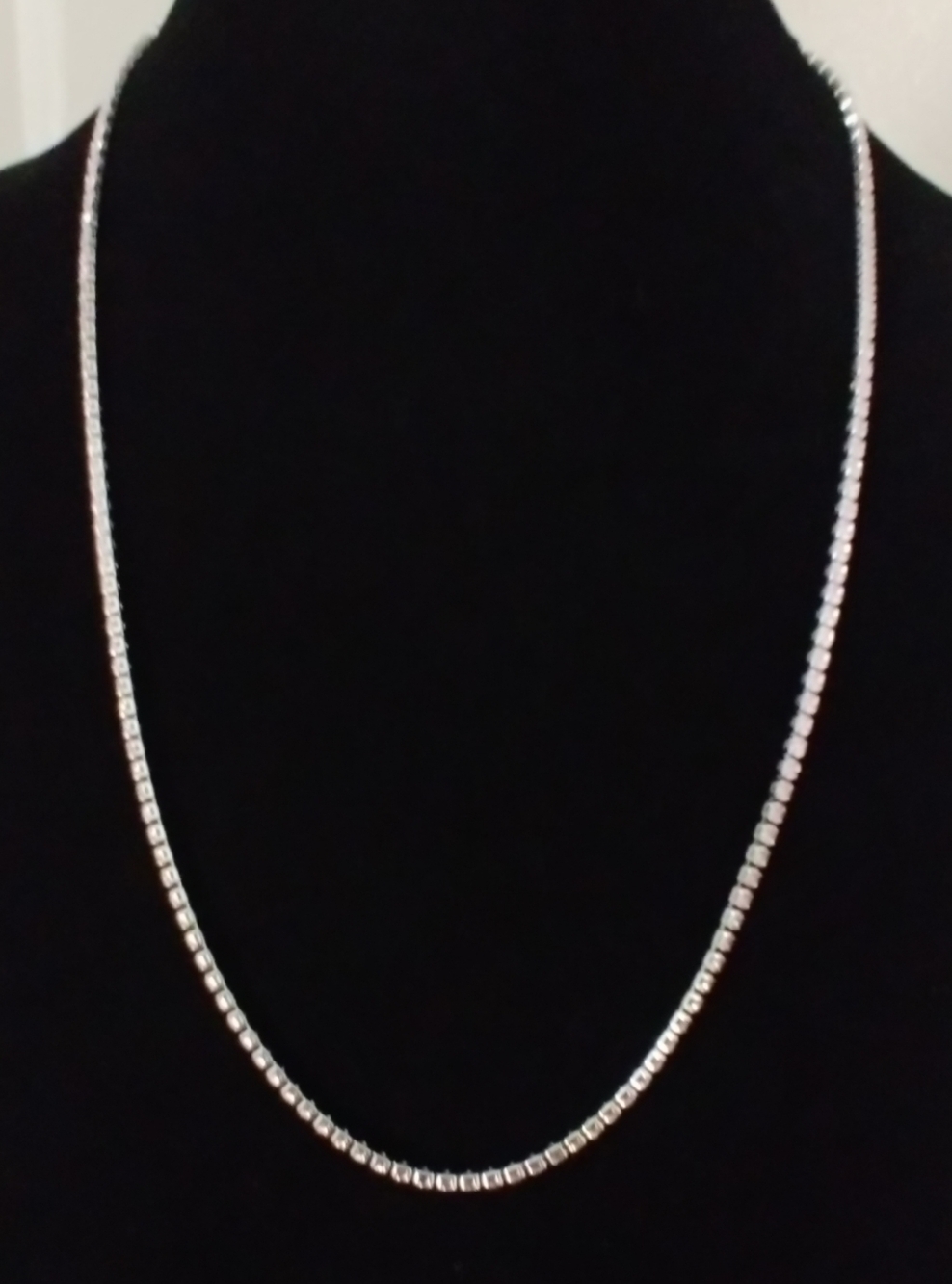 Pink Tennis Necklace & Free Gift